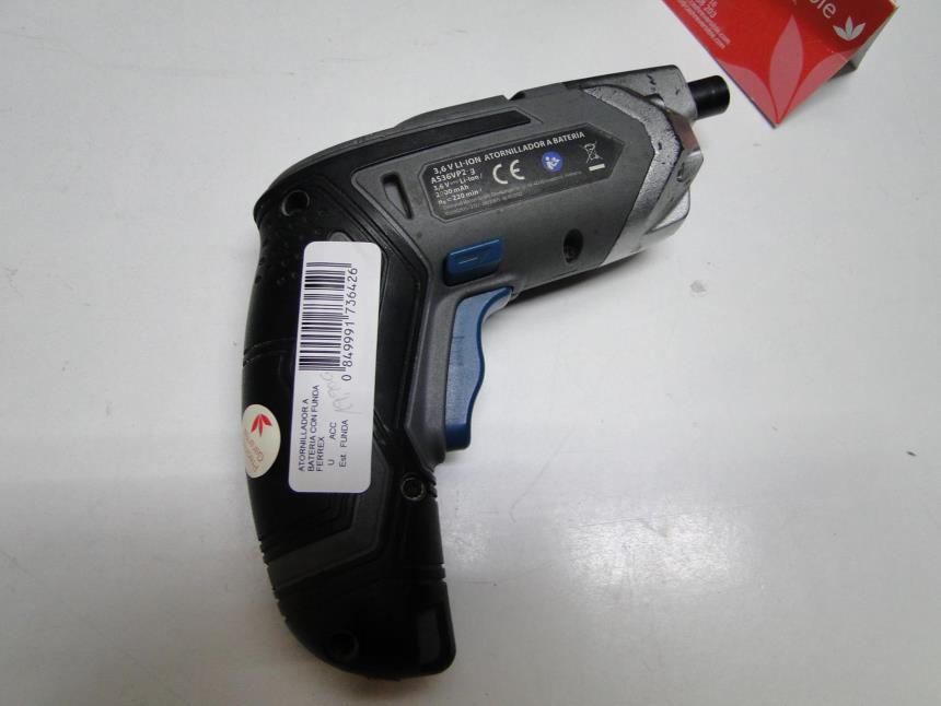 ATORNILLADOR A BATERIA CON FUNDA