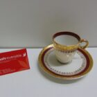 JUEGO DE CAFE DE PORCELANA 12 + TETERA LECHERA Y CAFETERA