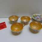 JUEGO DE TE 4 SERVICIOS DE PORCELANA CHINA