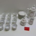 JUEGO DE CAFE 12 SERVICIOS. DE PORCELANA