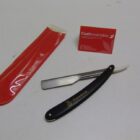 NAVAJA DE AFEITADO VINTAGE CON FUNDA