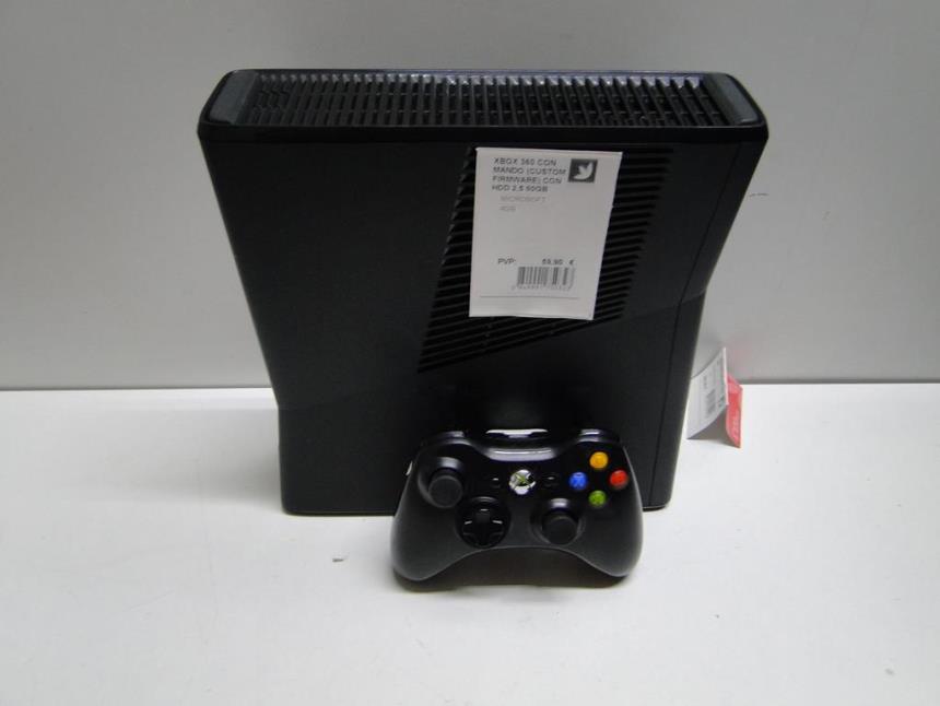 articulos_imagen1_175032-1.jpg XBOX 360 CON MANDO (CUSTOM FIRMWARE) CON HDD 2,5' 80GB