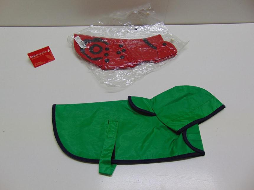 CHUBASQUEROS PEQUEÑOS PARA MASCOTA A ESTRENAR