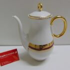 JUEGO DE CAFE DE PORCELANA 12 + TETERA LECHERA Y CAFETERA