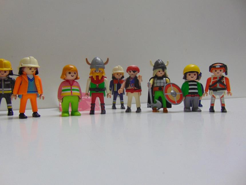 FIGURA DE PALYMOBIL