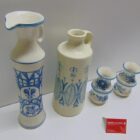 CONJUNTO DE CERAMICA VALENCIANA 4 UNIDADES