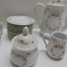 JUEGO DE CAFE 12 SERVICIOS. DE PORCELANA