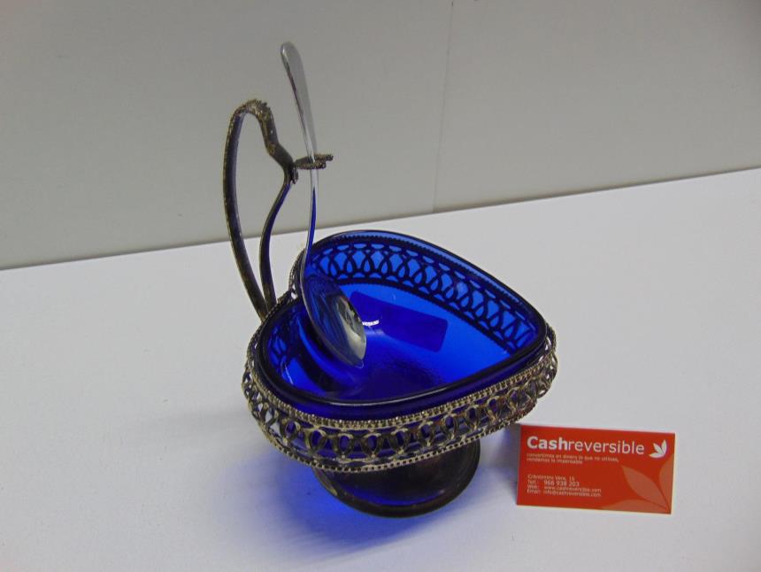 AZUCARERA DE CRISTAL VINTAGE