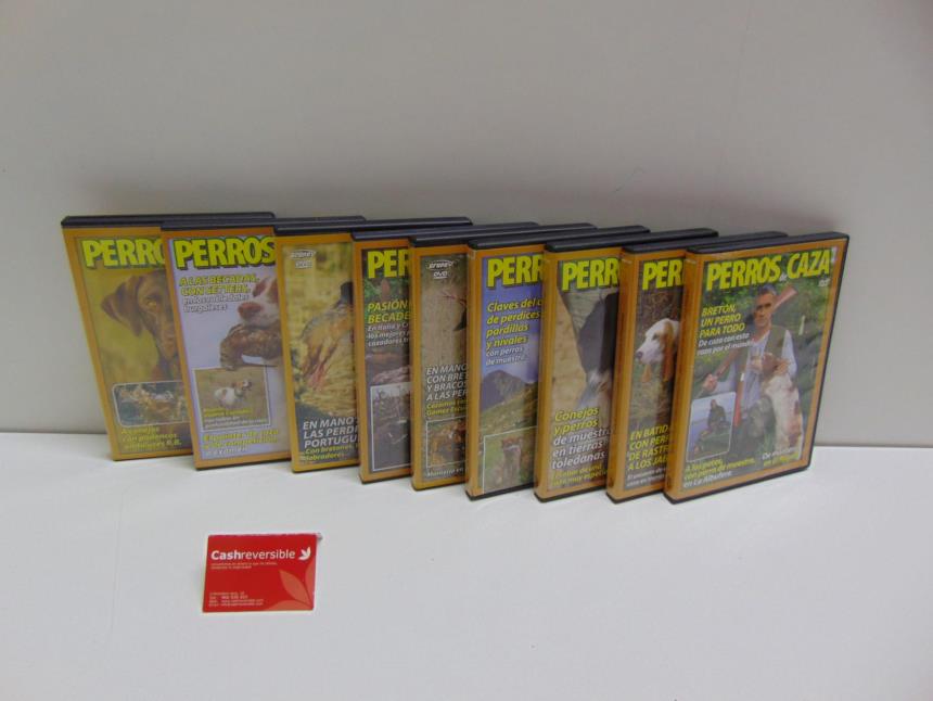 PACK DE 9 DVD DE CAZA