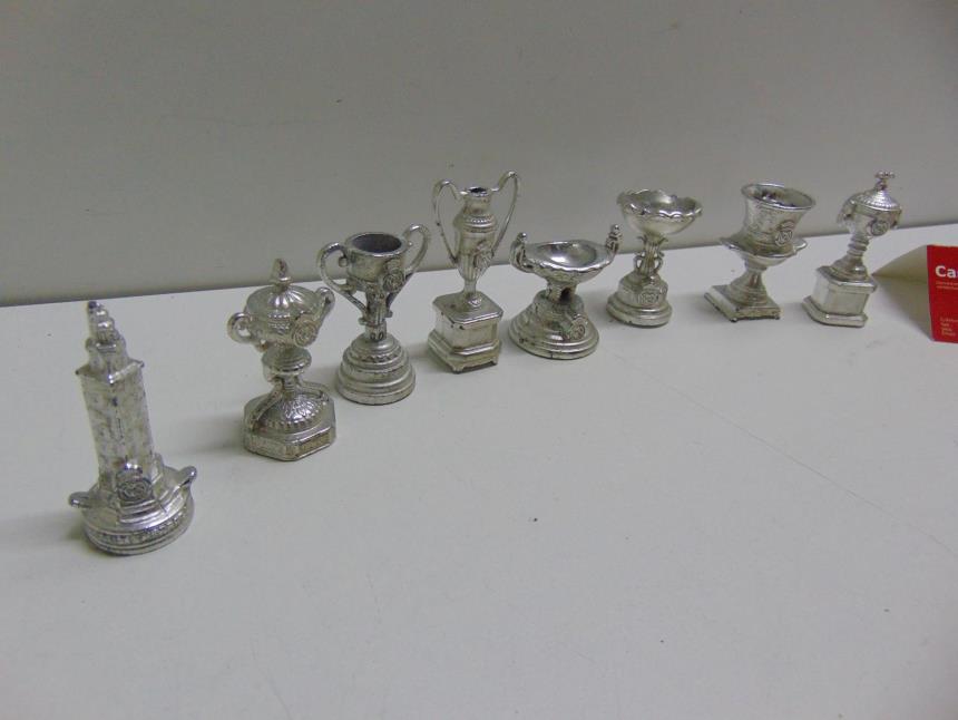 JUEGO DE 8 COPAS REAL MADRID