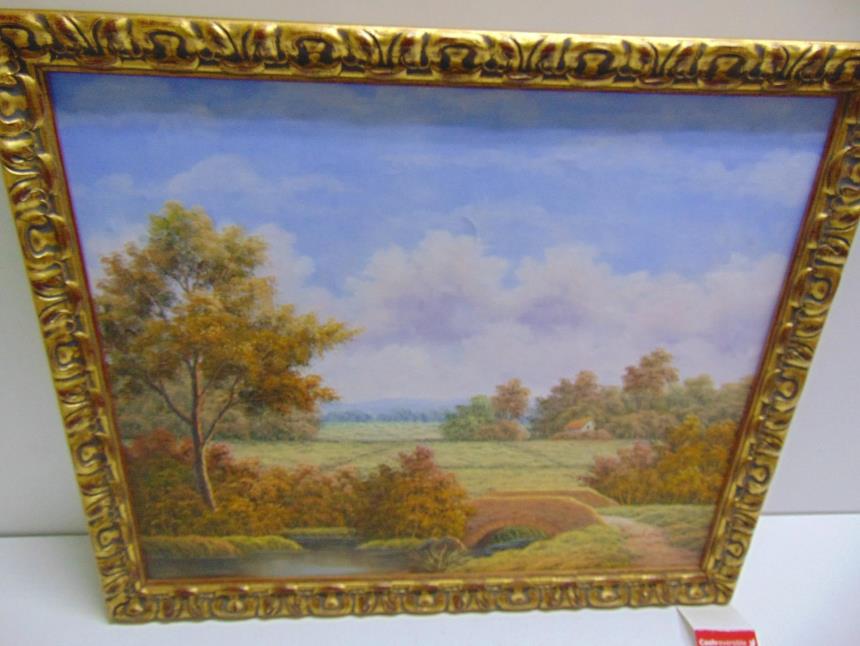 CUADRO PINTADO AL OLEO