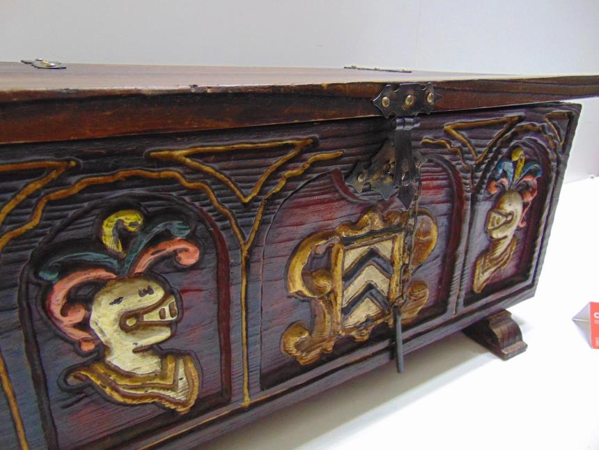 BAUL DE MADERA DECORATIVO