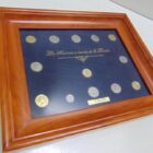 COLECCION DE MONEDAS CON MARCO NUMERADAS
