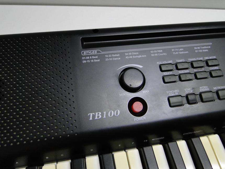 TECLADO ELECTRONICO CON TRANSFORMADOR