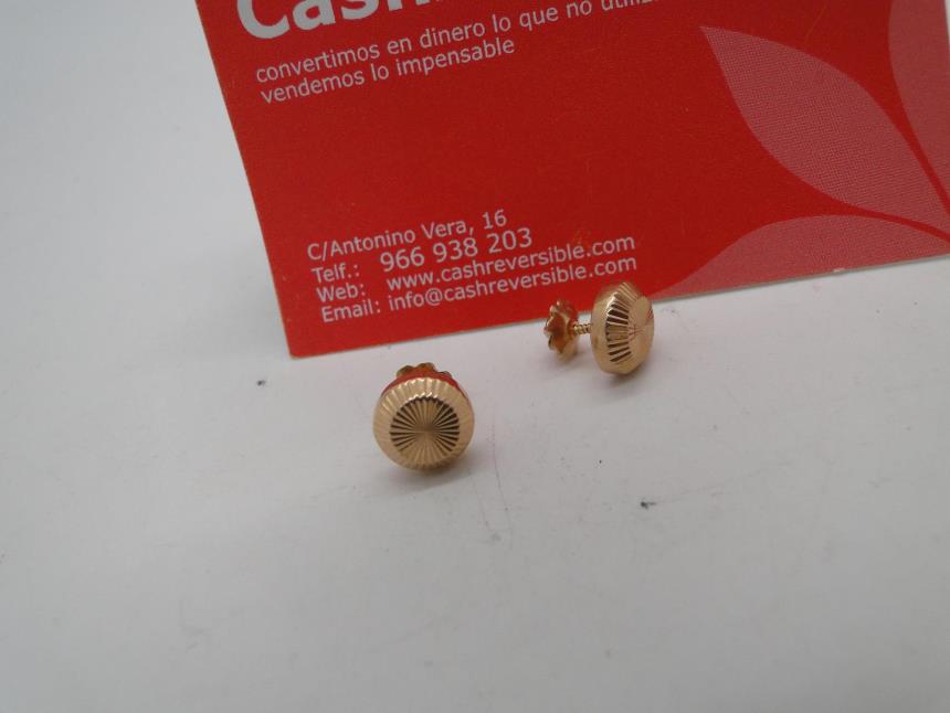 PENDIENTES DE ORO DE 18K