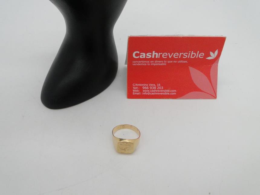 ANILLO DE ORO DE 18K