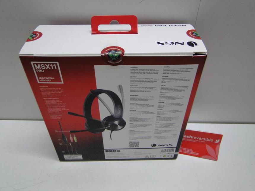 AURICULARES NGS CON MICROFONO PERFECTO ESTADO