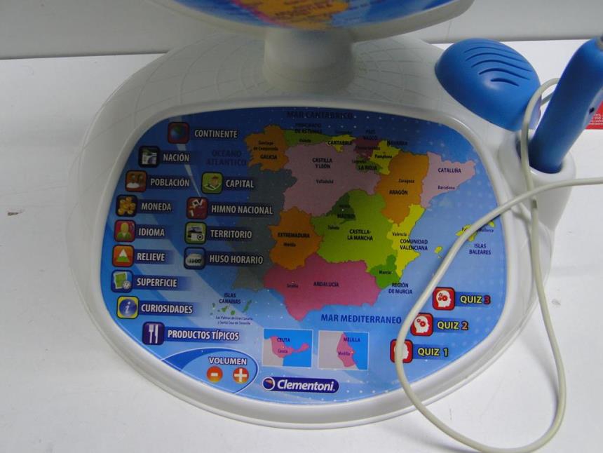 GLOBO TERRAQUEO INTERACTIVO