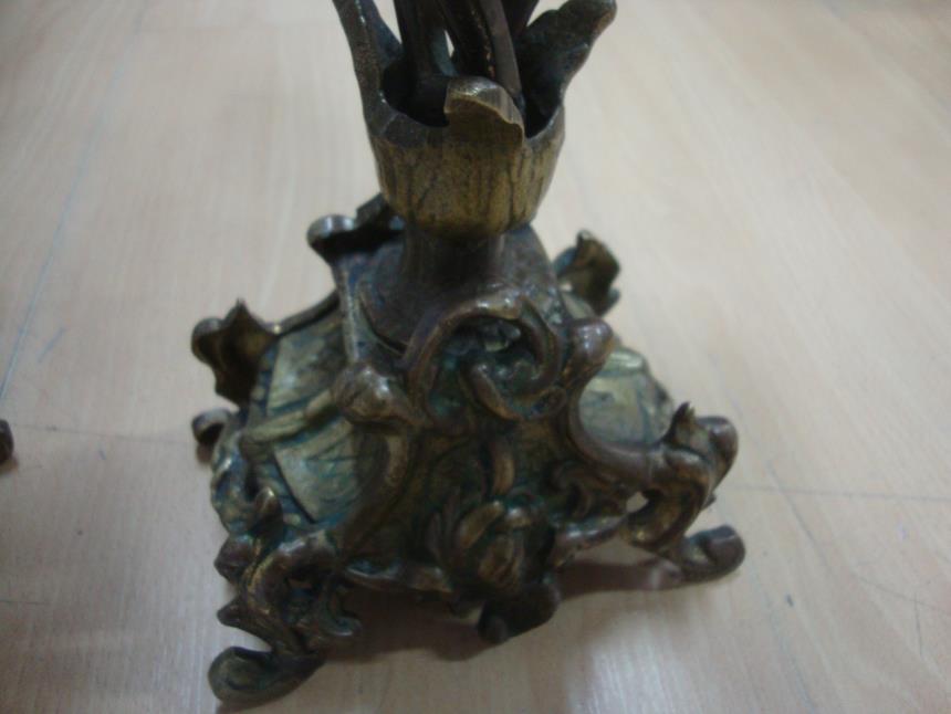 PAREJA DE CANDELABROS