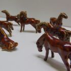 JUEGO DE 8 FIGURAS VINTAGE