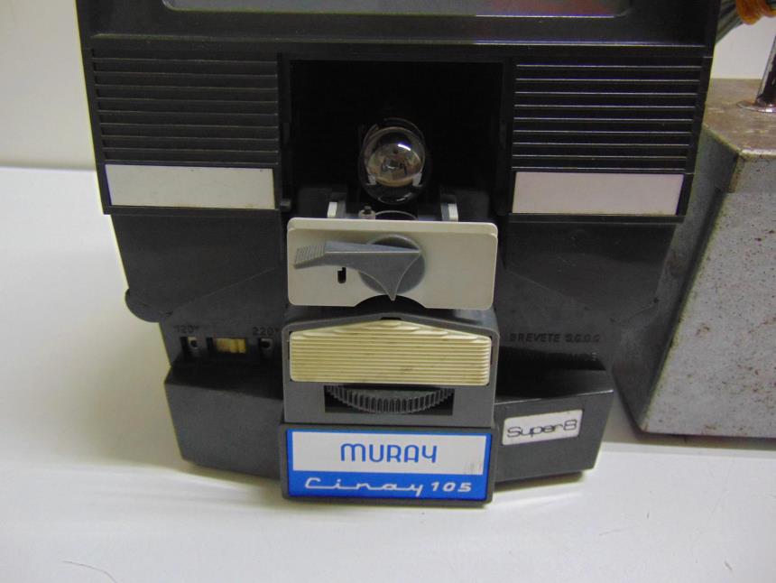 VISIONADORA VINTAGE CON SPLICER Y CONVERTIDOR