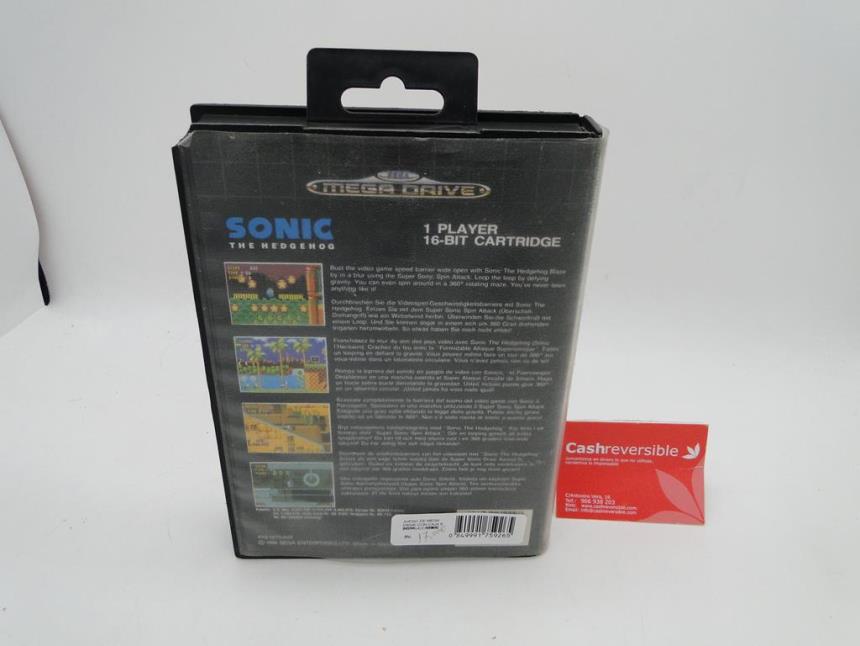 JUEGO DE MEGA DRIVE CON CAJA E INSTRUCCIONES