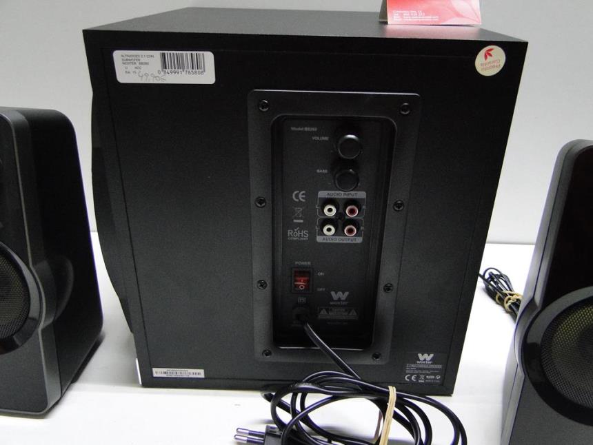 ALTAVOCES 2,1 CON SUBWOFER