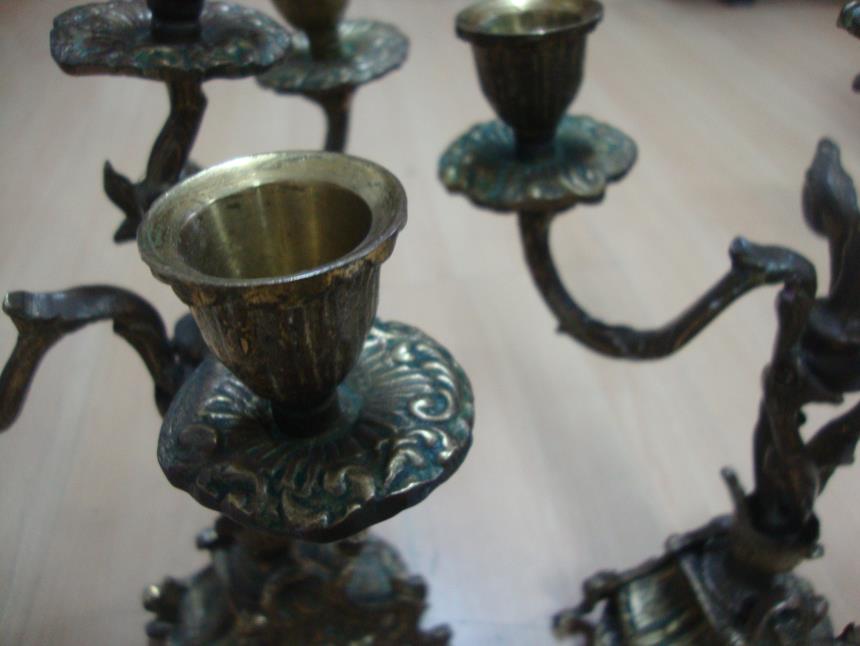 PAREJA DE CANDELABROS