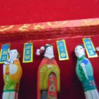 12 MINI GEISHAS PINTADAS A MANO