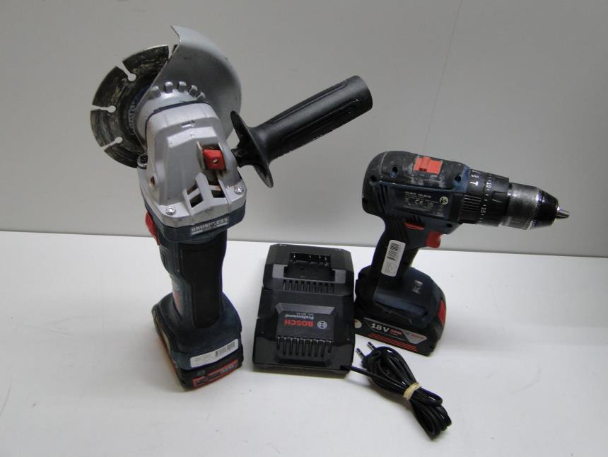 PACK DE TALADRO Y RADIAL PROFESIONAL A BATERIA