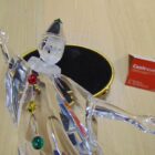 FIGURA DE CRISTAL CON PEANA ***