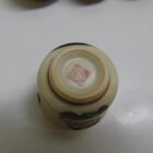 JUEGO DE 7 VASOS DE PORCELANA