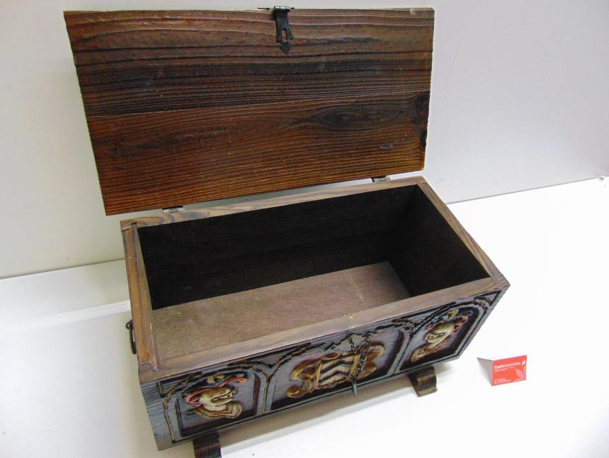 BAUL DE MADERA DECORATIVO