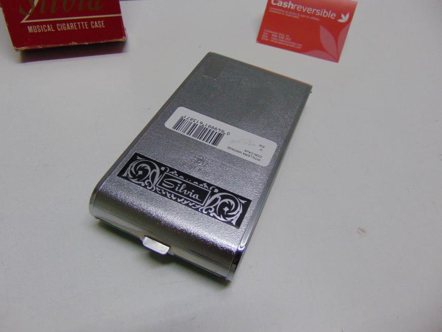 PITILLERA MUSICAL VINTAGE CON CAJA - MADE IN JAPAN