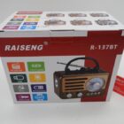 RADIO CON BLUETOOTH USB LINTERNA A ESTRENAR