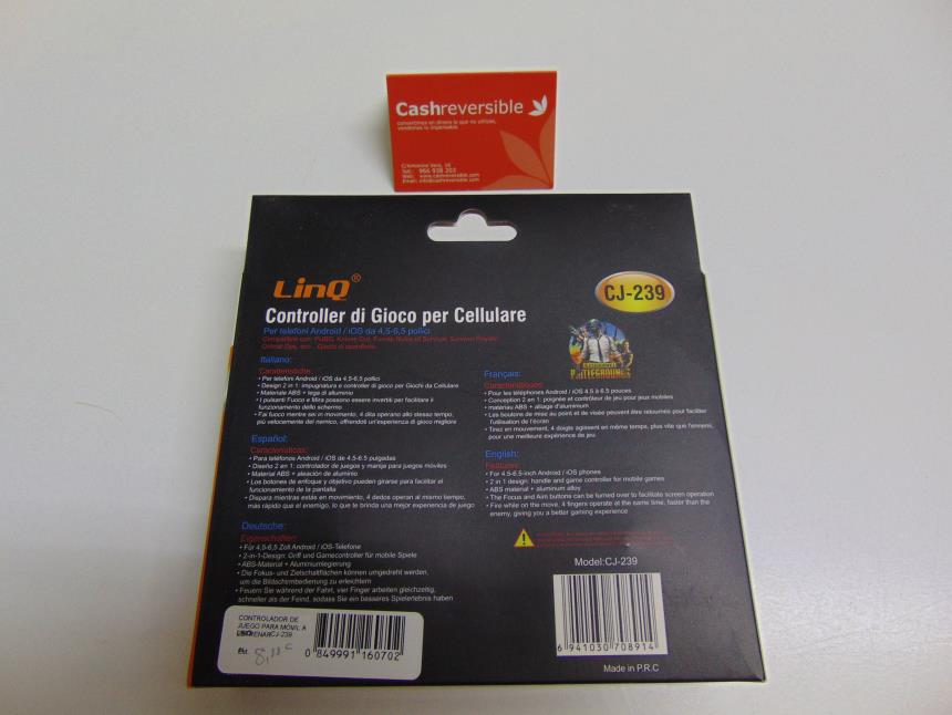 CONTROLADOR DE JUEGO PARA MÓVIL A ESTRENAR