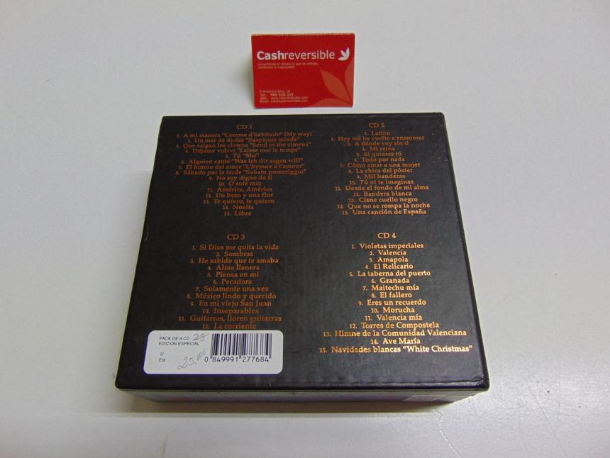 PACK DE 4 CD EDICION ESPECIAL