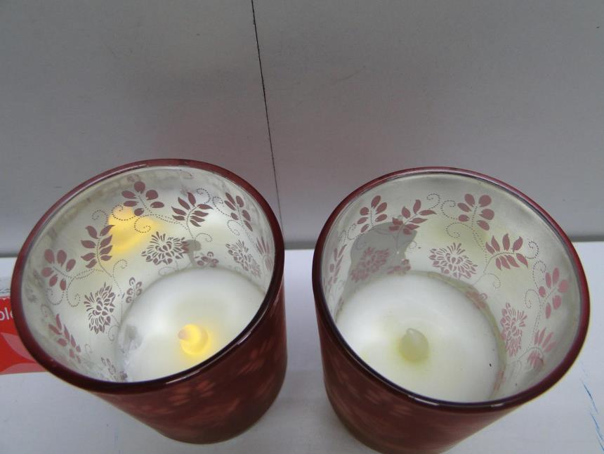 PACK DE DOS VELAS LED