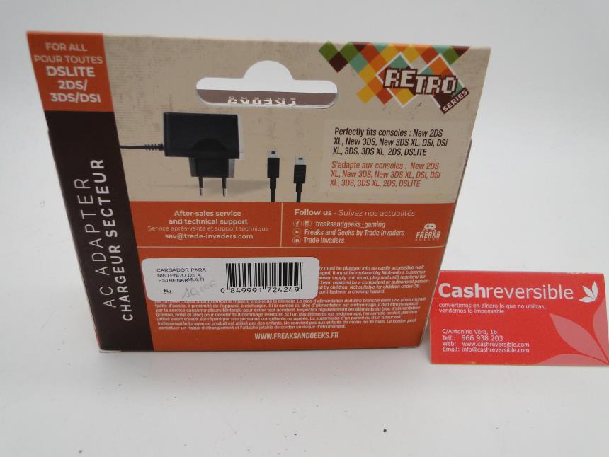 CARGADOR PARA NINTENDO DS A ESTRENAR