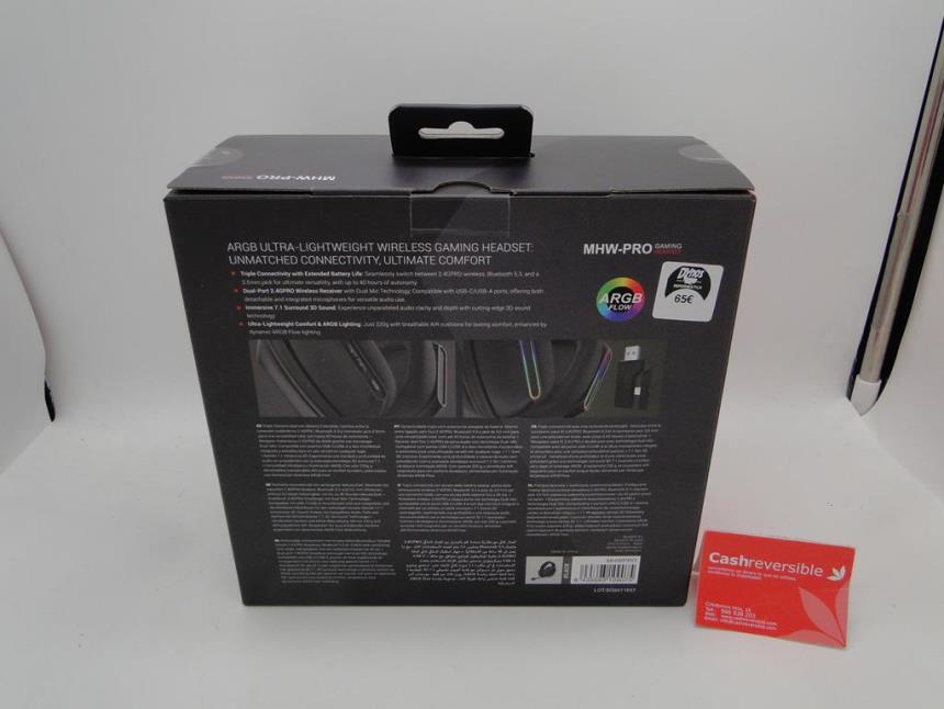 CASCOS PERFECTO ESTADO CON CAJA