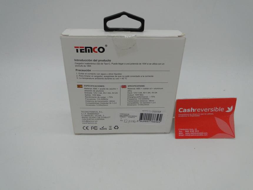 CARGADOR INALAMBRICO NUEVO