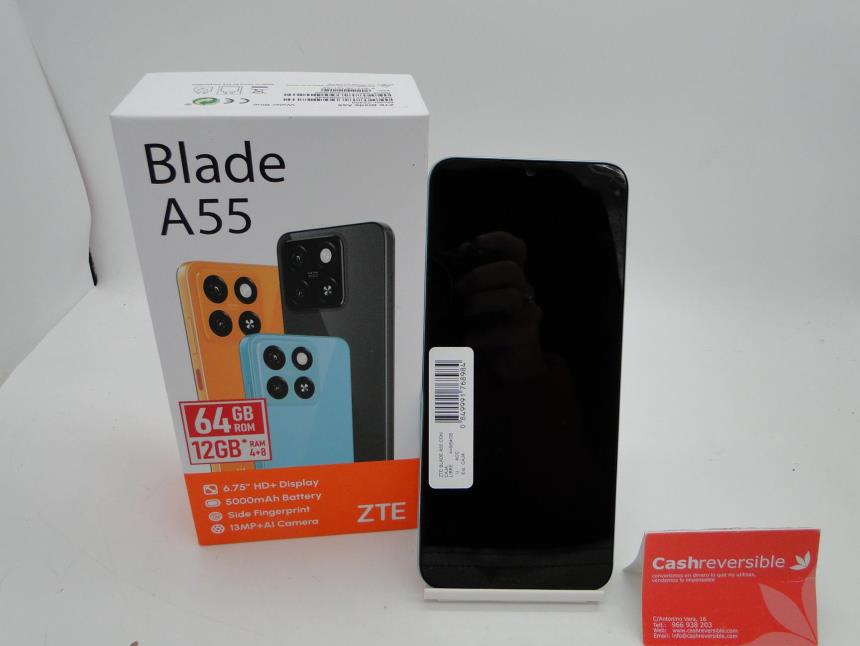 ZTE BLADE A55 CON CAJA PERFECTO ESTADO
