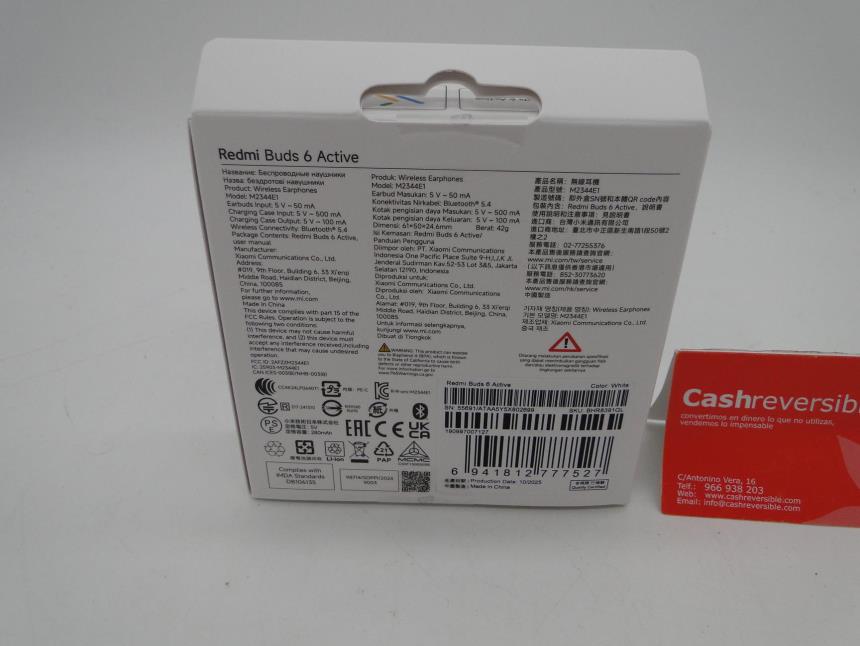 XIAOMI REDMI BUDS 6 ACTIVE