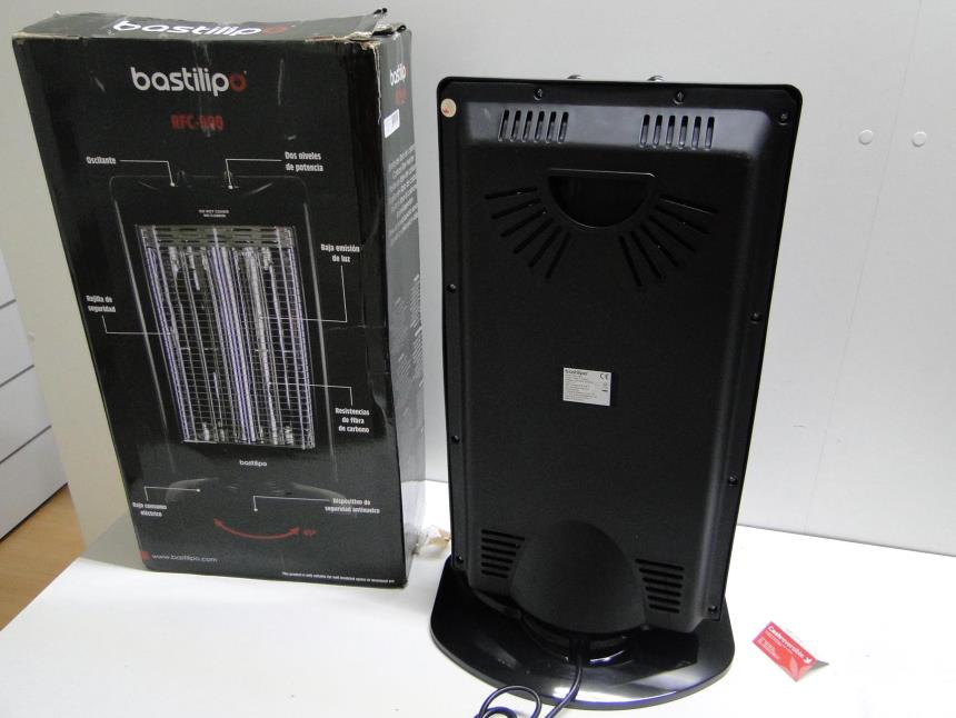 ESTUFA DE CARBONO CON CAJA