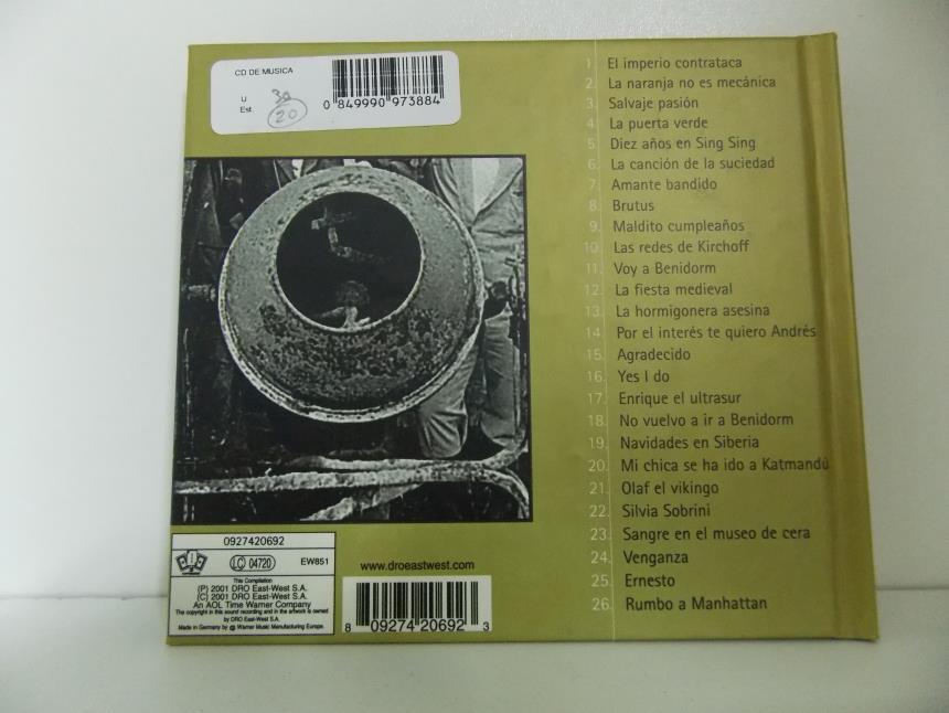 CD DE MUSICA
