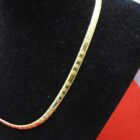 CADENA PLANA DE ORO DE 18 K