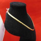 CADENA PLANA DE ORO DE 18 K