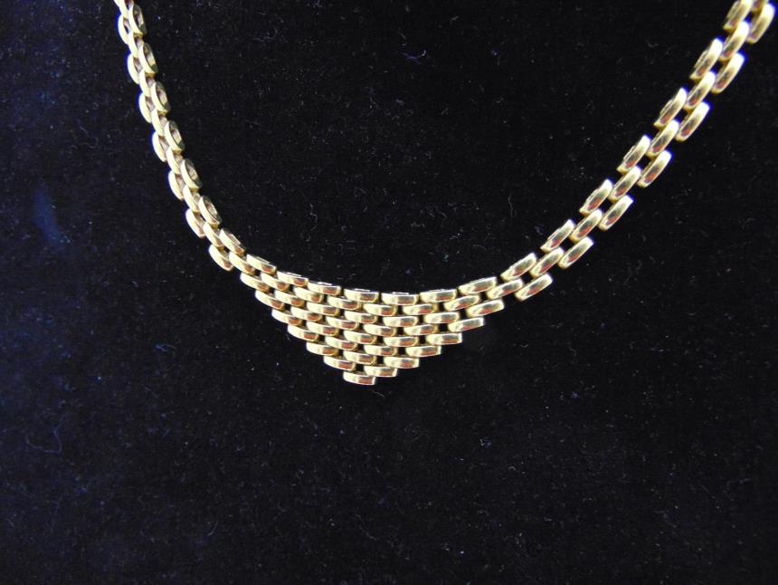 GARGANTILLA DE ORO DE 18K