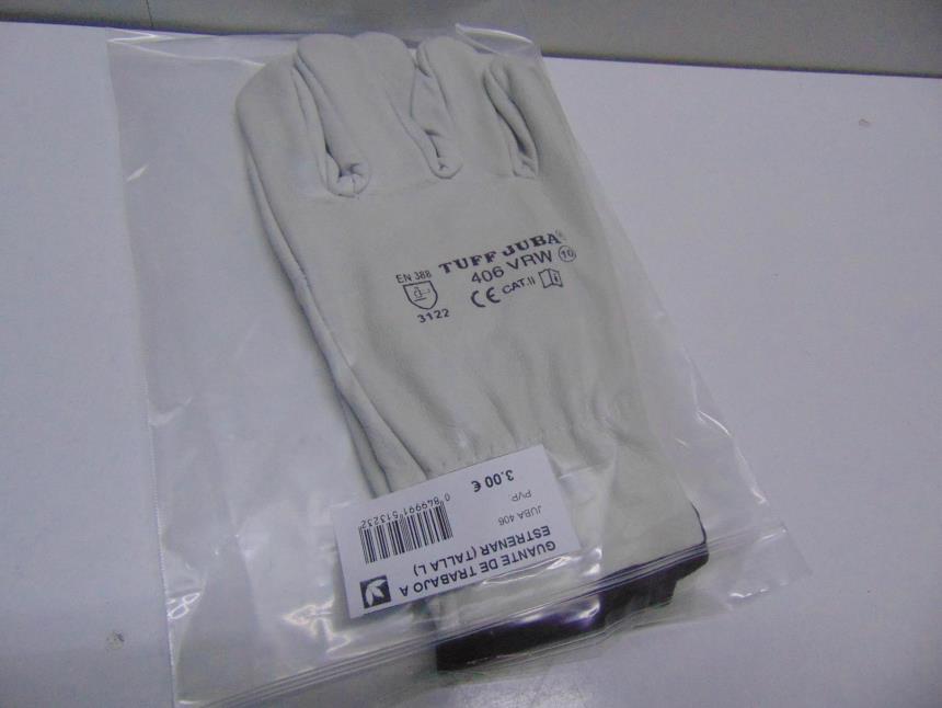 GUANTE DE TRABAJO PIEL A ESTRENAR (TALLA XL)