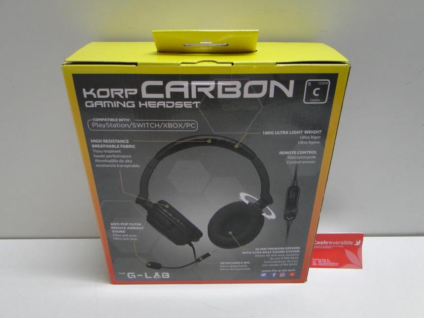 AURICULARES GAMING CON CAJA PERFECTO ESTADO